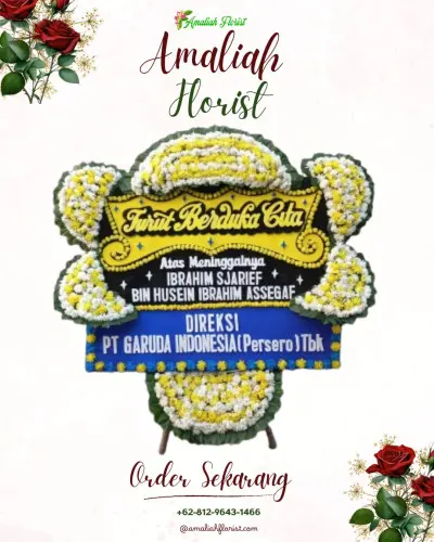 Papan Bunga Duka di Bantarsari